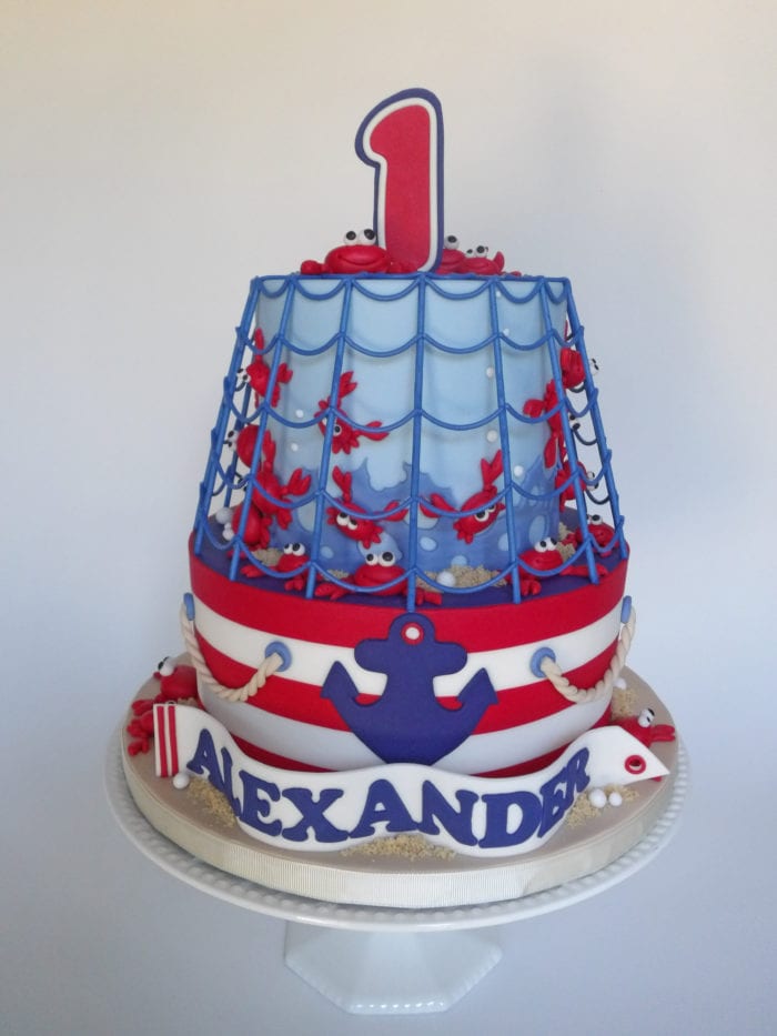 Nautical Theme Cake — Learn to Cake