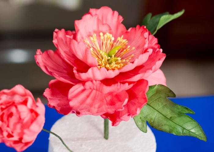 How To Make A Gum Paste Peony Flower | Cake Decorating