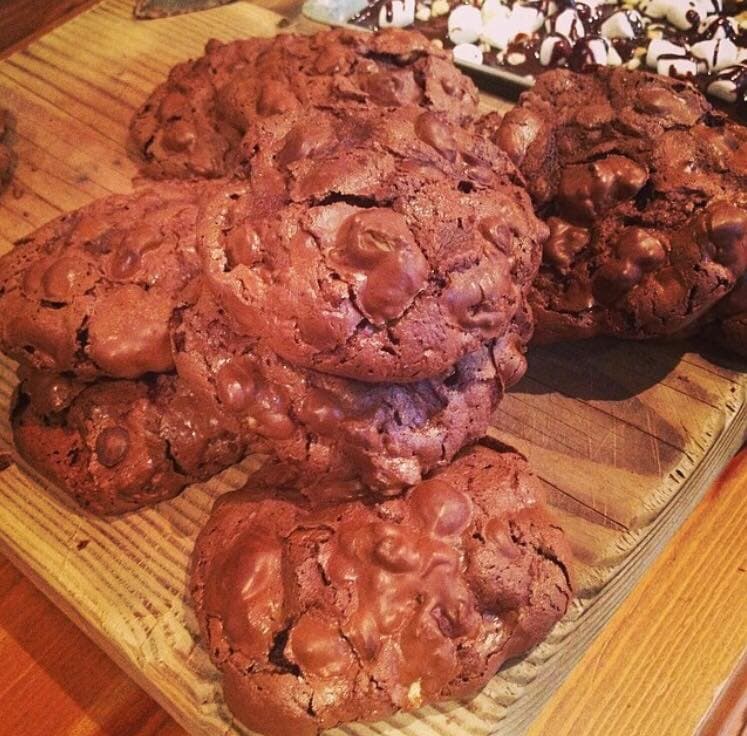 Gluten & Dairy Free Double Chocolate Walnut Cookies | Baking Recipe